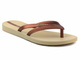 Japonki damskie basenowe - IPANEMA 82067, beżowo-miedziane