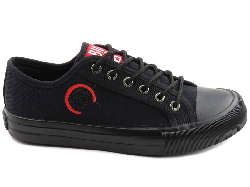 Trampki damskie, buty sportowe Big Star HH274121, czarne