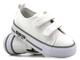 Trampki, tenisówki dziecięce na rzepy - BIG STAR LL374016, białe