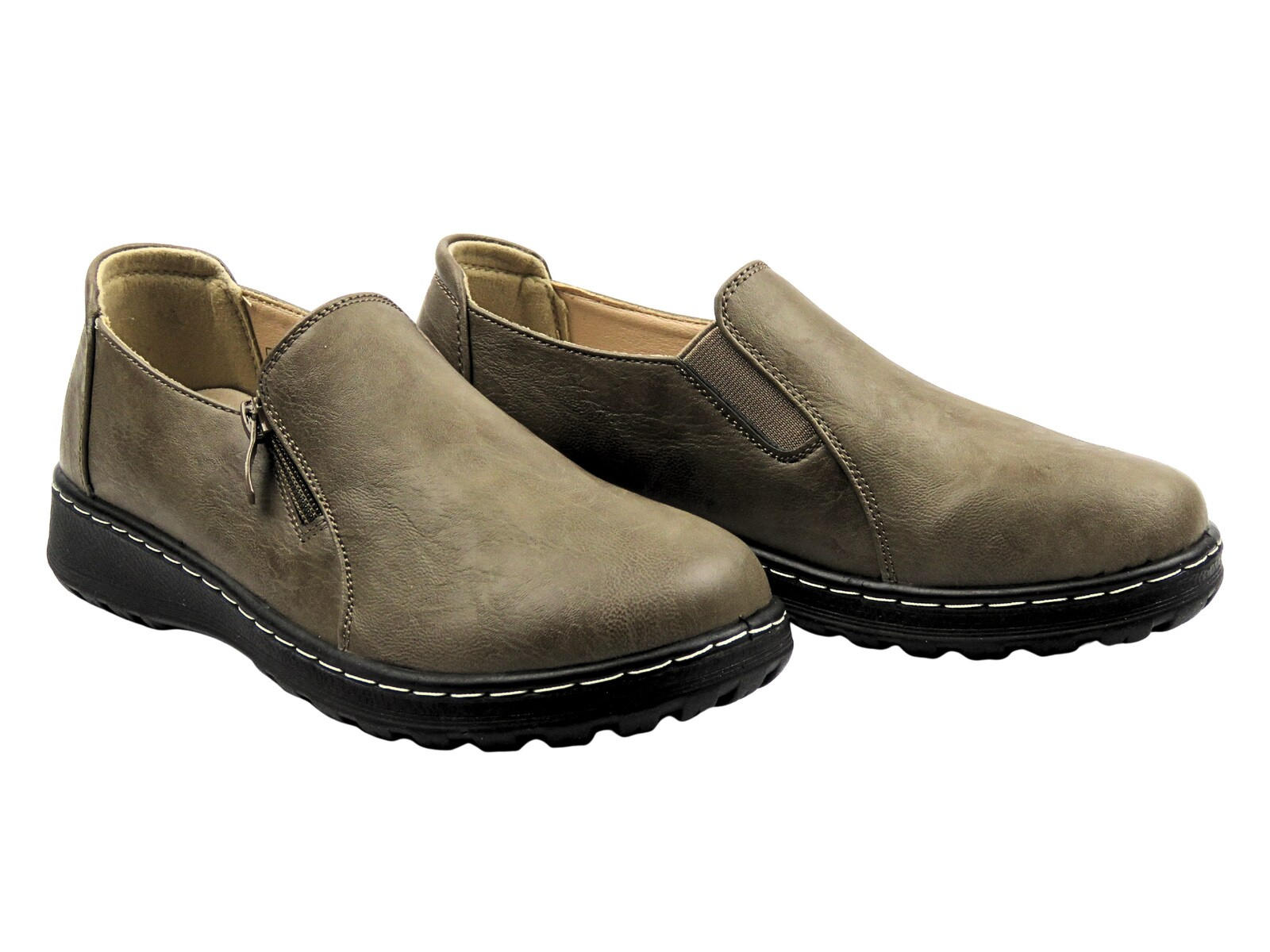 P buty Damskie Khaki Potocki 25 90352 Khaki Sklep Ulubioneobuwie pl
