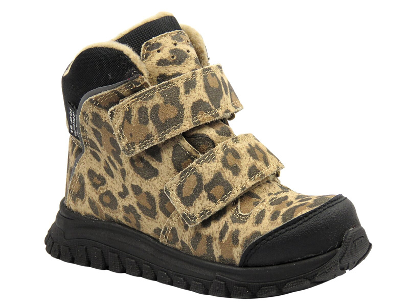 Dziecięce buty zimowe Jamet 2218 beż panterka