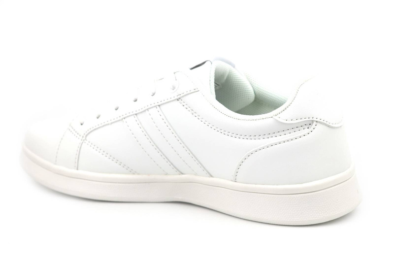 Białe sneakersy damskie, buty sportowe - American Club FH 28/22