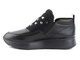 Sneakersy damskie ze srebrnymi ozdobami - Geox D745TA, czarne