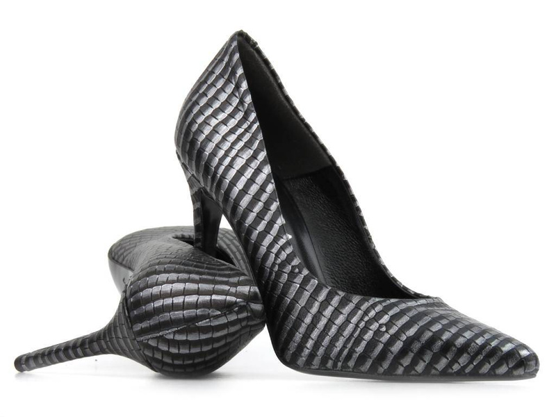 Czółenka, szpilki w stylu glamour - BADURA 2465-69