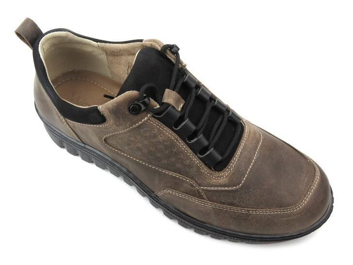 Buty męskie sportowe, trekkingowe - WASAK 0228, khaki