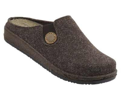 Wygodne kapcie damskie Befado 155D185, brązowe