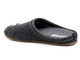 Grafitowe kapcie damskie filcowe z wyjmowaną wkładką - SZYMEL 7001