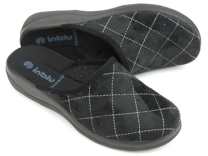 Kapcie damskie domowe Inblu CA-112, czarne