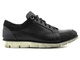 Sneakersy, półbuty męskie sportowe - CONHPOL Dynamic D-1630S/03, czarne