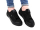 Trampki damskie, creepersy Lee Cooper 21-31-0105L, czarne