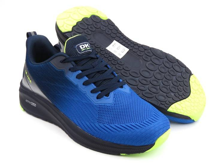 Lekkie sneakersy męskie, adidasy DK Activ Run VB16772, niebiesko-granatowe