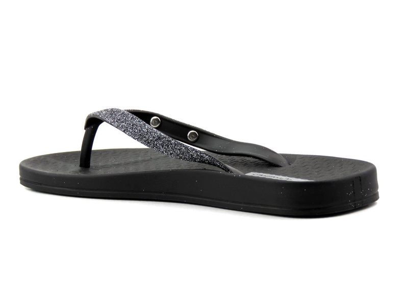 Lekkie klapki damskie z gumy - IPANEMA 83140, czarne