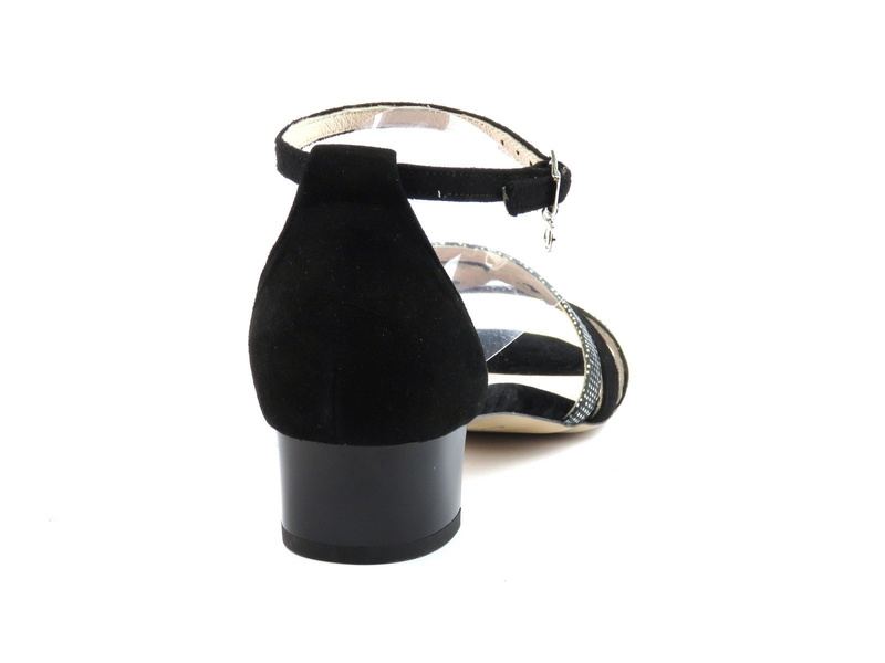 Eleganckie sandały damskie Lizard 04643, czarne