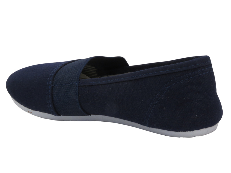Espadryle damskie - McArthur S16-F2T-10, granatowe