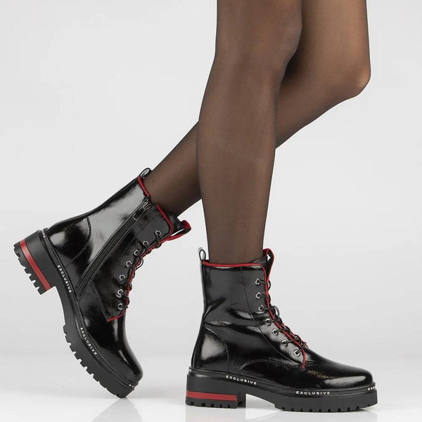 Trapery, glany damskie - Filippo DBT3108/23 czarne