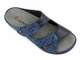 Komfortowe klapki damskie zdrowotne - BERKEMANN Janna 01027-324, granatowe