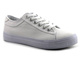 Jednolite, białe trampki damskie Lee Cooper 21-31-0145L