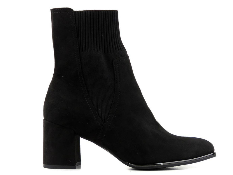 Botki, sztyblety damskie MARCO TOZZI 25352, czarne