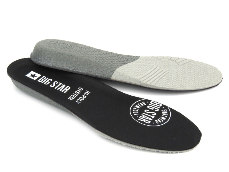 Wkładki do obuwia HI-POLY SYSTEM - Big Star, czarne