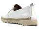 Skórzane półbuty damskie - Artiker 54C0642, biały