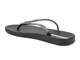 Japonki, klapki damskie sportowe Ipanema 83176, czarne