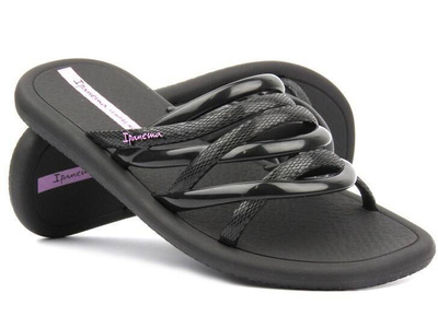 Klapki damskie - Ipanema 83606, czarne