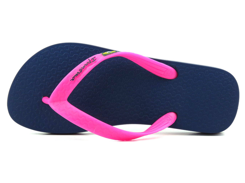 Gumowe japonki damskie IPANEMA 80408, niebiesko-różowe