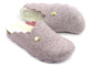 Ciepłe kapcie damskie z futerkiem w środku - GENUINS G103991, różowe