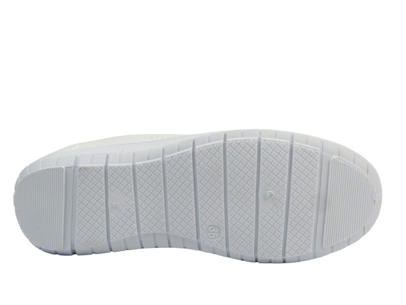 Półbuty damskie sportowe, zdrowotne NEWS 9TX02-1020, białe