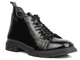 Botki, trzewiki damskie lakierowane - VENEZIA G1467155, czarne