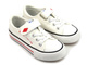 Trampki dziecięce na rzep - LEE COOPER LCW-22-44-0804K, białe