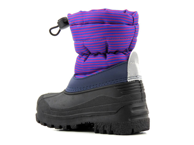 Śniegowce dziecięce z kożuszkiem - LEE COOPER LCJ-21-44-0526K, fioletowe