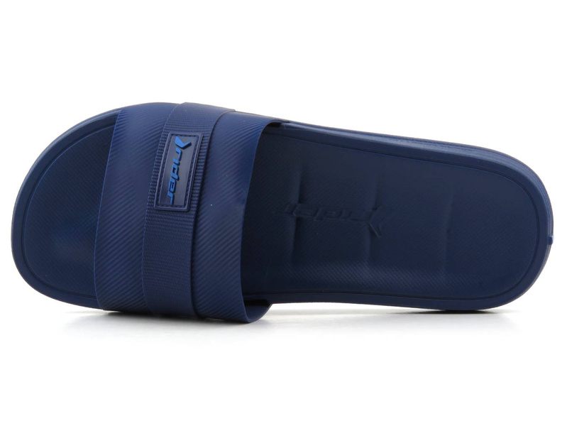 Klapki męskie basenowe, plażowe RIDER 11679, niebieskie