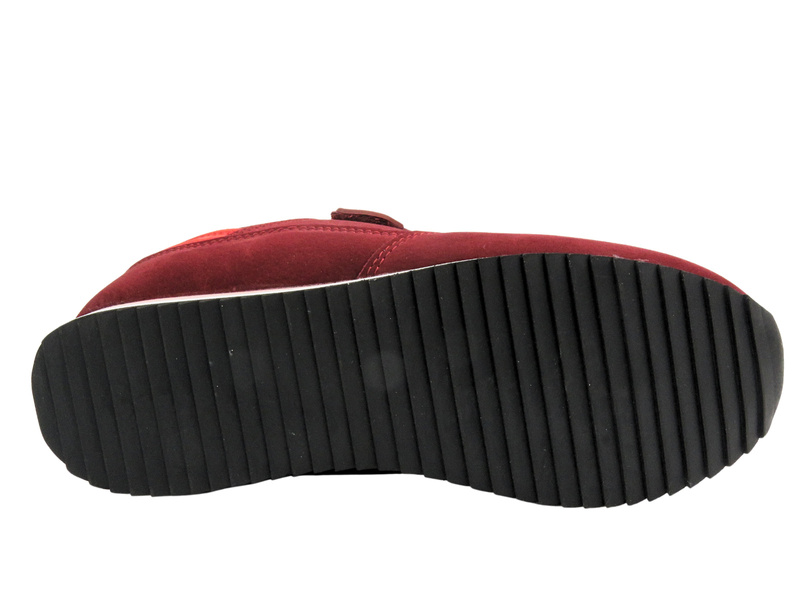 Buty Młodzieżowe Sportowe Befado 516Q216 Czerwone Na Rzep