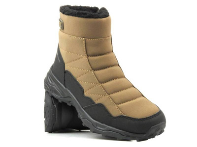 Śniegowce męskie  DK 24250, brązowe