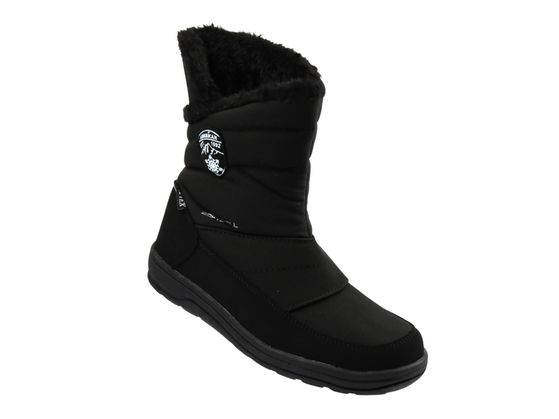 Damskie śniegowce AMERICAN CLUB SN56/25, czarne