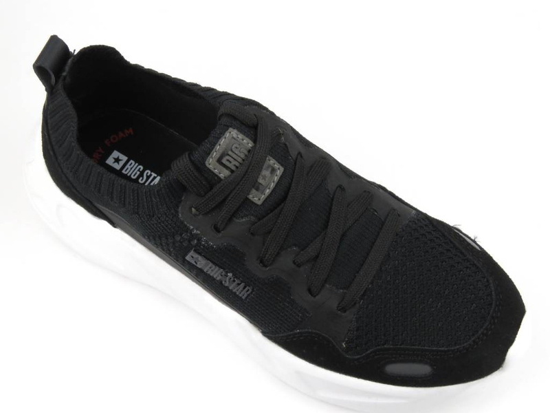 Buty sportowe, sneakersy damskie BIG STAR JJ274603, czarne