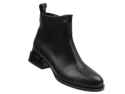 Botki damskie Cambell 25-60324, czarne