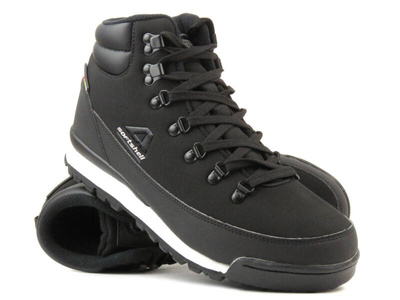 Trzewiki, trekkingi męskie zimowe - AMERICAN CLUB WT 60/21(22)(23), czarne