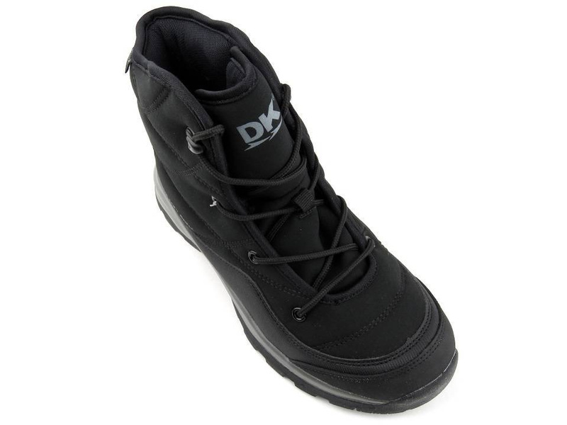 Śniegowce damskie DK Soft Shell 1028, czarne