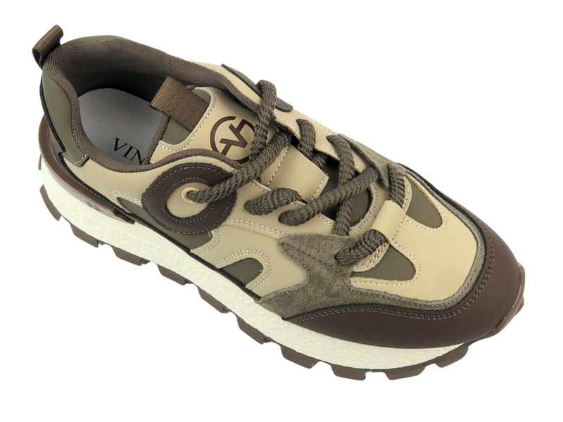 Sportowe buty damskie  - VINCEZA 66710, brazowe