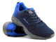 Buty męskie sportowe z siateczkowej tkaniny - DK  SA605122, granatowe