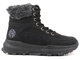 Śniegowce, buty damskie zimowe na platformie - LEE COOPER LCJ-22-44-1362L, czarne