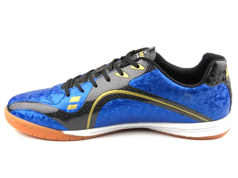 Buty męskie sportowe, piłkarskie - AMERICAN CLUB OG01/19, srebrne