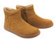 Barefoot skórzane minimalistyczne botki damskie - Vinceza 79666, camel
