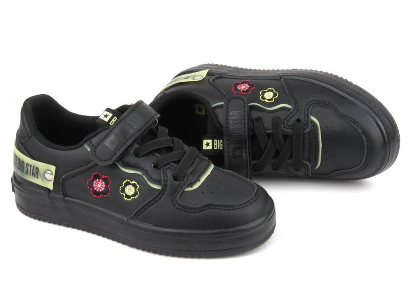 Buty sportowe dla dziewczynki - Big Star JJ374081, czarne