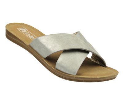 Stylowe klapki damskie Inblu BA-OG1A, szare