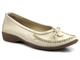 Mokasyny damskie HELIOS Komfort 639, kremowe