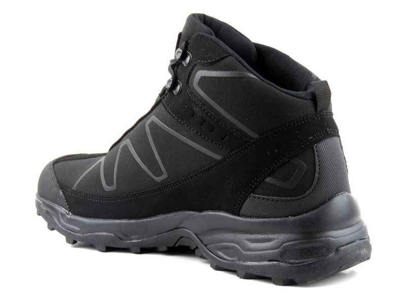 Wysokie buty męskie trekkingowe DK Aqua SoftShell 2147, czarne