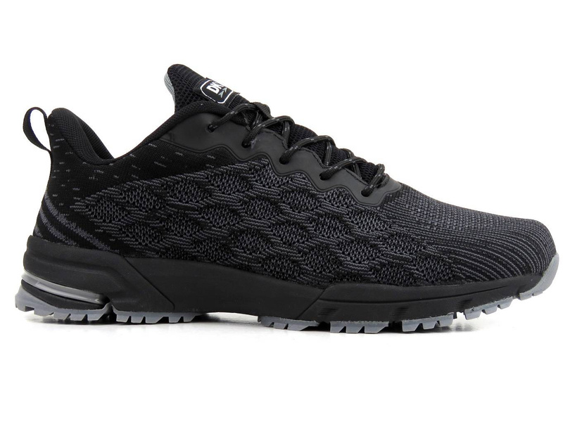 Lekkie sneakersy męskie, adidasy DK VB16759, czarne